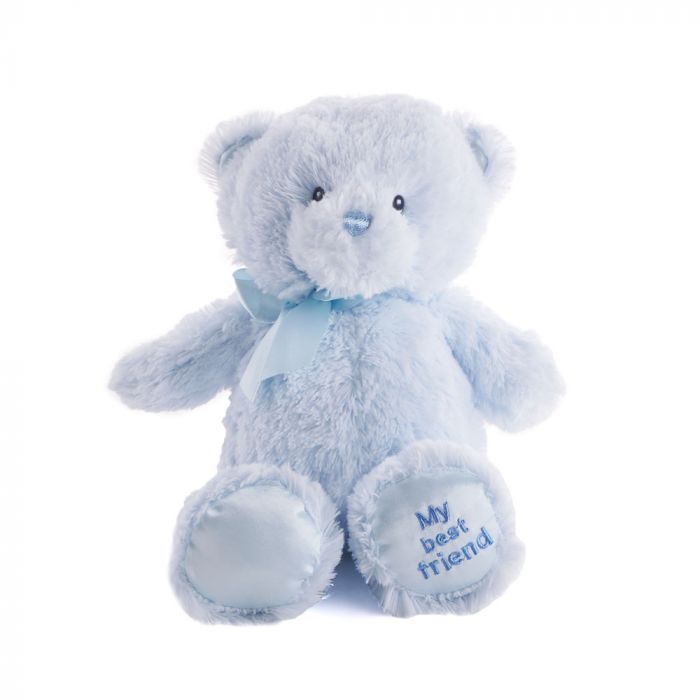 Blue Best Friend Baby Plush Bear from Toronto Basket - Toronto Basket Delivery