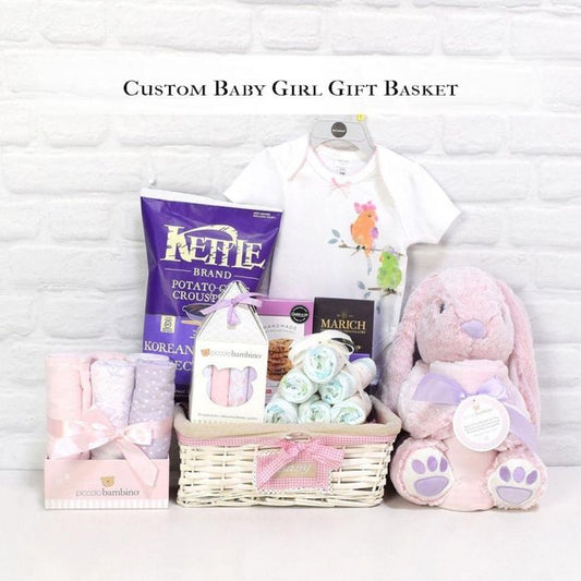 Custom Baby Girl Gift Basket from Toronto Basket - Toronto Basket Delivery