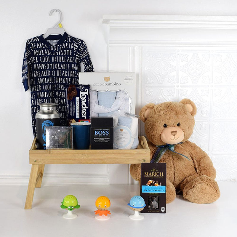 This curated collection is packed with love and happiness for the proud parents, Toronto delivery 