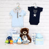 Deluxe Basket for a Baby Boy - Toronto Baskets - Toronto Baskets Delivery