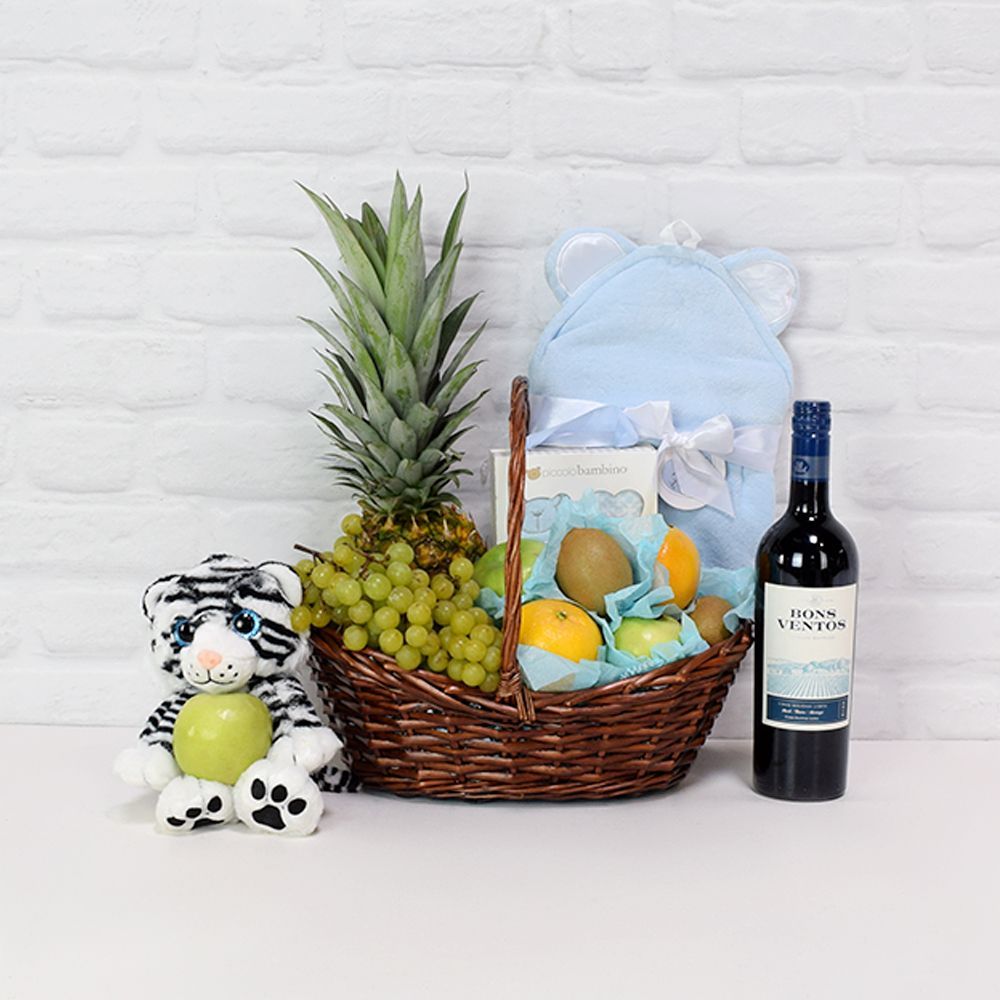 The Fruit Cocktail &amp; Cuddles Gift Set from Toronto Baskets - Toronto Delivery