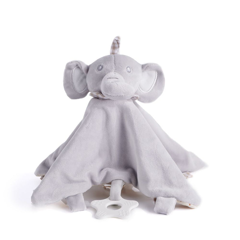 Grey Plush Elephant Blanket from Toronto Baskets - Plush Gift Basket - Toronto Delivery