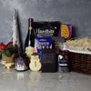 Holiday Treats & Wine Gift Basket- Toronto Baskets - Toronto Delivery