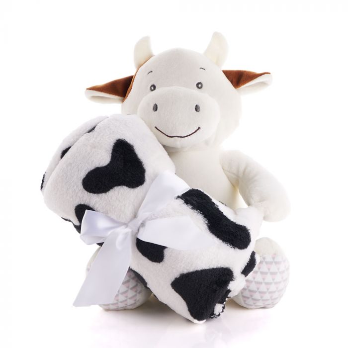 Hugging Cow Blanket-  Toronto Baskets - Toronto Delivery