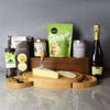 A wonderful gift for Rosh Hashanah or any other occasion, the Kosher Champagne Party Crate from Toronto Baskets - Toronto Delivery