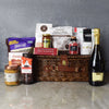 Kosher Champagne & Treats Basket courtesy of Toronto Baskets is the perfect gift to congratulate a friend, family member, or colleague - Toronto Delivery