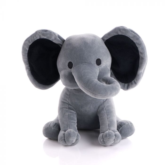 Large Grey Plush Elephant from Toronto Baskets - Toronto Delivery