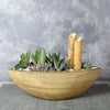 Moss Park Succulent Boat Garden from Toronto Baskets - Toronto Delivery