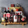 Opulent Christmas Wine & Chocolate Gift Basket from Toronto Baskets - Toronto Delivery