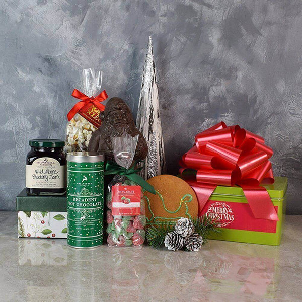 Sweet Christmas Treats Basket Toronto Baskets Toronto Delivery.